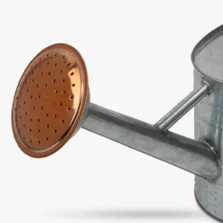 Spear & Jackson Galvanised Steel Watering Can, 4.5L -Garden Hearth 109649357alt1 jpg