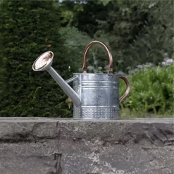 Spear & Jackson Galvanised Steel Watering Can, 4.5L