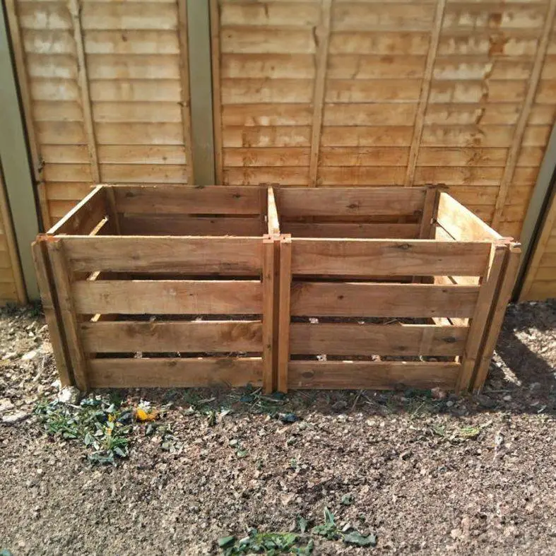 1200 Litre Blackdown Range Double Slotted Wooden Composter 1 1200 Litre Blackdown Range Double Slotted Wooden Composter