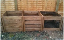 1900 Litre Blackdown Range Triple Mix Wooden Composter