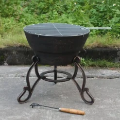 Safir Cast Iron Firepit