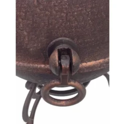 Toledo Large Cast Iron Chimenea In Bronze -Garden Hearth 1 8 1 jpg