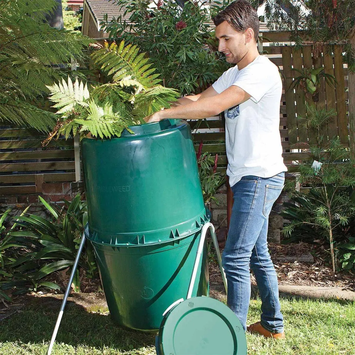 Tumbleweed 220L Compost Tumbler 1 Tumbleweed 220L Compost Tumbler