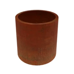 Cylindro High Cylinder - Corten Steel -Garden Hearth 2 1 1 png