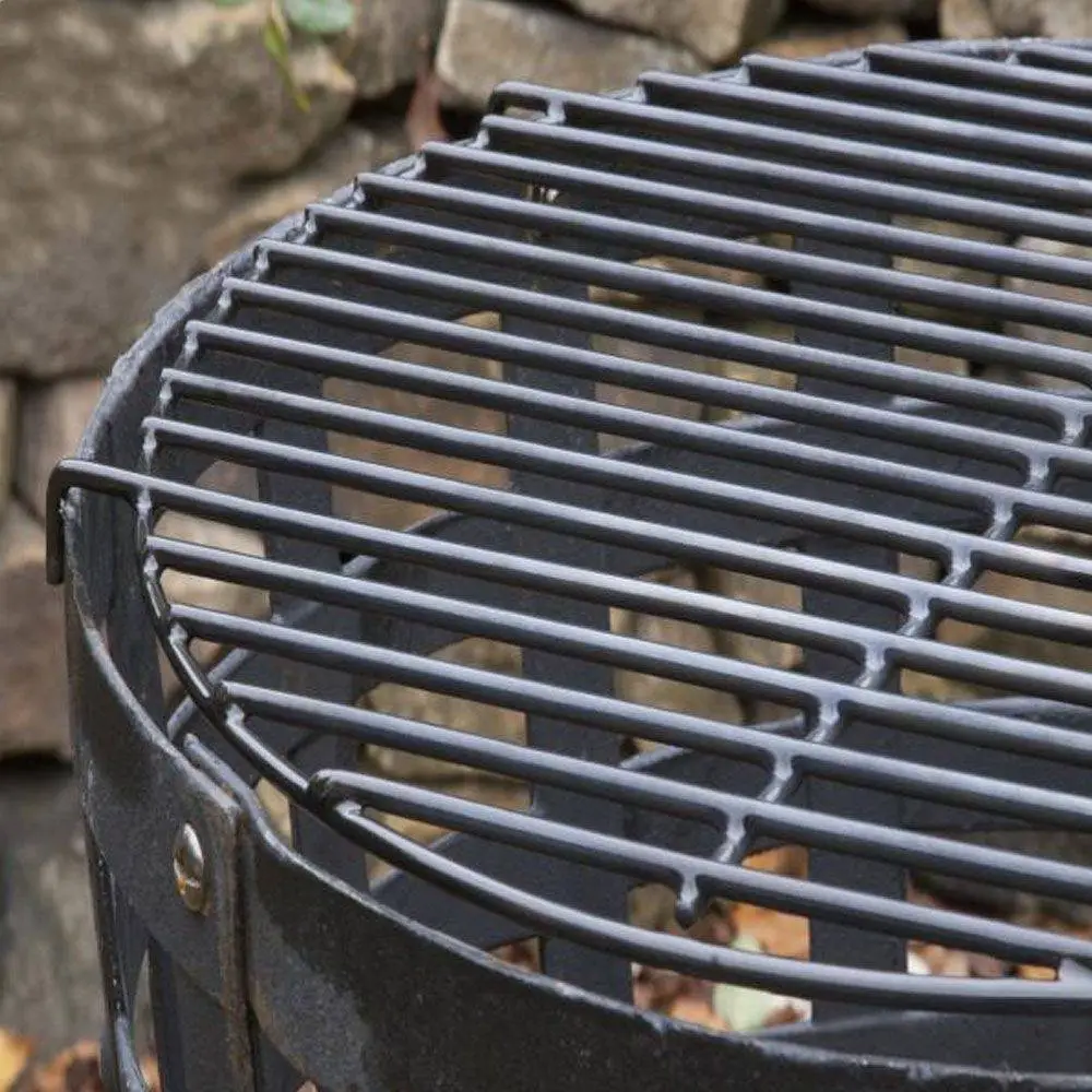 Aragon Cast Iron Fire Basket With Grill 4 Aragon Cast Iron Fire Basket With Grill - Image 4