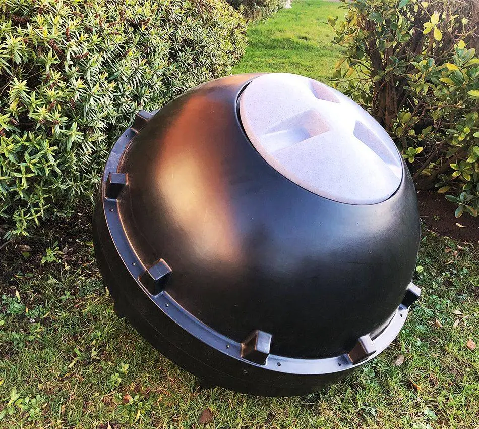 315L CompoSphere Rollable Tumbler Composter Black 1 315L CompoSphere Rollable Tumbler Composter Black