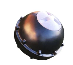 315L CompoSphere Rollable Tumbler Composter Black 7 315L CompoSphere Rollable Tumbler Composter Black -Garden Hearth 2 pic side whitbkgrnd jpg