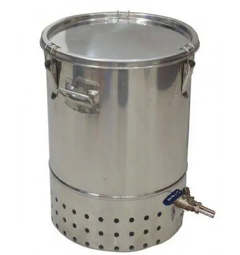 30L Deluxe Stainless Steel Bokashi Composter 1 30L Deluxe Stainless Steel Bokashi Composter