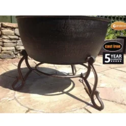 Meredir XL Cast Iron Fire Bowl 6 Meredir XL Cast Iron Fire Bowl -Garden Hearth 3 10 png