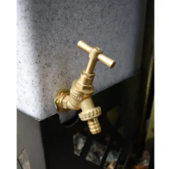 280L Slimline Water Butt Planter - White Marble 9 280L Slimline Water Butt Planter - White Marble -Garden Hearth 4 2 jpg