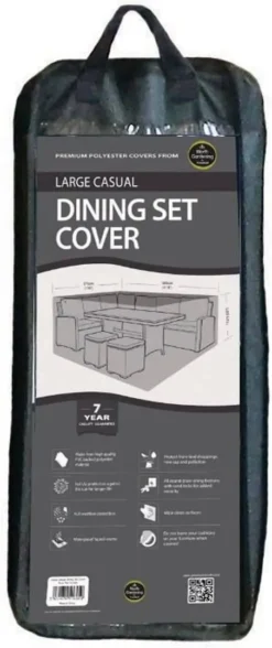 Weatherproof Garden Furniture Cover - For Small Corner Dining Set