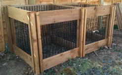 800 Litre Blackdown Range Double Leaf Mould Wooden Composter