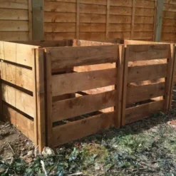 800 Litre Blackdown Range Double Slotted Wooden Composter