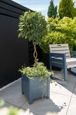 Florenity Galaxy Square Planter - Grey