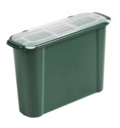 10L Slimline Kitchen Food Caddy (Green) -Garden Hearth 9l slimline waste caddy green 1 1 2 jpg