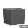 TruDrop Pinch 23" Self Watering Planter In Slate Grey