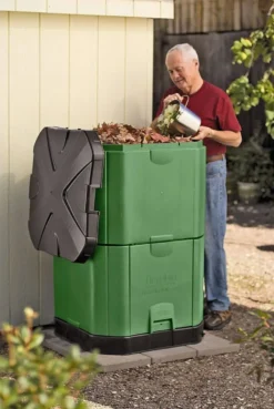400 Litre Aerobin Hot Composter - Brunswick Green With Leachate Hose Extension Kit 15 400 Litre Aerobin Hot Composter - Brunswick Green With Leachate Hose Extension Kit -Garden Hearth aero 400 4 jpg