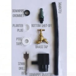 180L Garden Planter Water Butt Sandstone -Garden Hearth as5 2 jpg