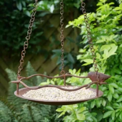 Antique Hanging Bird Feeder