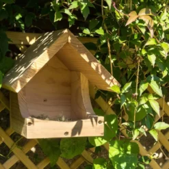 Wooden Blackbird Nesting Box
