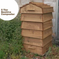 Blackdown Beehive Wooden Composter - 5 Tier - Pre Built