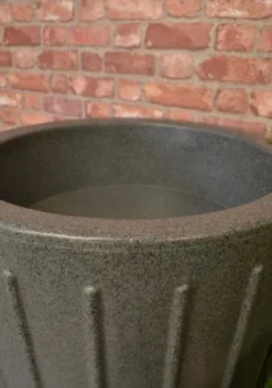 200 Litre Cosmo Water Butt Planter - Green Marble 9 200 Litre Cosmo Water Butt Planter - Green Marble -Garden Hearth cosmogm bowl jpg