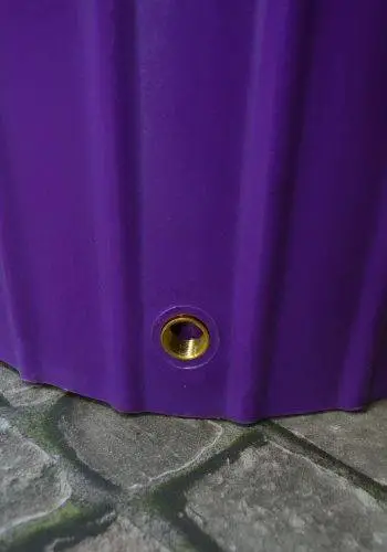 200 Litre Cosmo Water Butt Planter - Purple 6 200 Litre Cosmo Water Butt Planter - Purple - Image 6