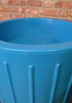 200 Litre Cosmo Water Butt Planter - Sky Blue -Garden Hearth cosmosky bowl jpg