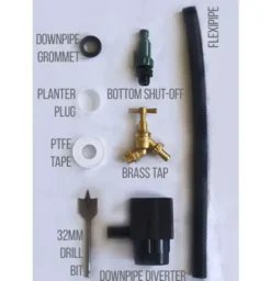 165L Midi Metropolitan Water Butt Planter - Pink 6 165L Midi Metropolitan Water Butt Planter - Pink -Garden Hearth diverter kit etills 8 png