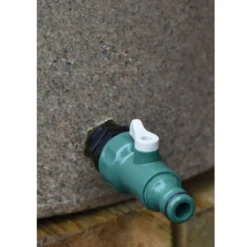 180L Garden Planter Water Butt Green -Garden Hearth g3 jpg