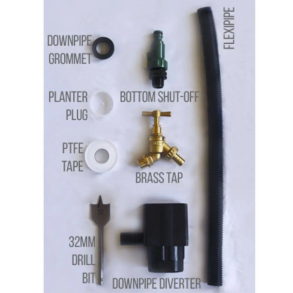 180L Garden Planter Water Butt Green Marble 6 180L Garden Planter Water Butt Green Marble - Image 6