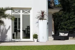 350L Opulent Colour 2 In 1 Water Tank With Planter - Coco White -Garden Hearth gdl3casf jpeg