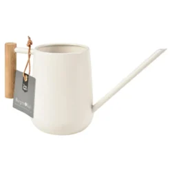 Modern Indoor Watering Can - Stone -Garden Hearth gen icanstone burgon and ball indoor watering can stone 01 jpg