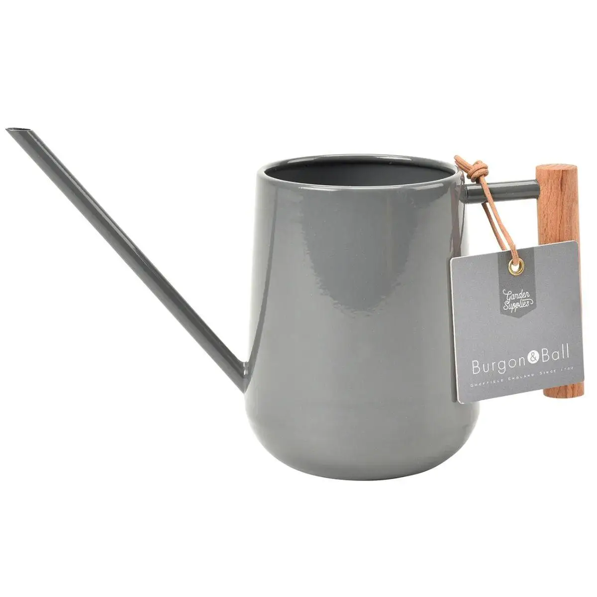 Modern Indoor Watering Can - Charcoal 3 Modern Indoor Watering Can - Charcoal - Image 3