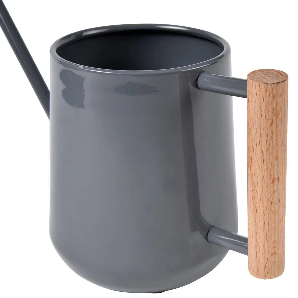 Modern Indoor Watering Can - Charcoal 2 Modern Indoor Watering Can - Charcoal - Image 2