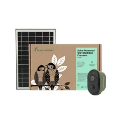 Solar Powered WiFi Bird Box & Wildlife HD Camera
