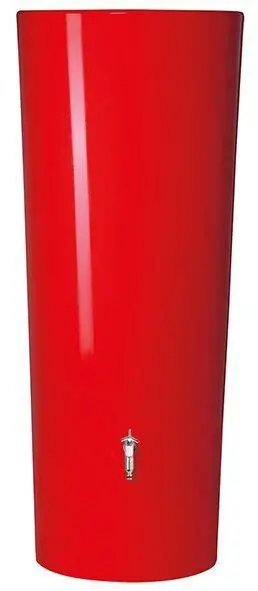 350L Opulent Colour 2 In 1 Water Tank With Planter - Tomato Red 3 350L Opulent Colour 2 In 1 Water Tank With Planter - Tomato Red - Image 3