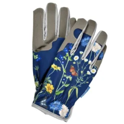 RHS Gardening Gloves - Burgon And Ball British Meadow Collection -Garden Hearth grh glovebm burgon and ball rhs gifts for gardeners british meadow gloves 01 1 jpg