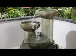 Kelkay Patina Bowls Water Feature - Natural Stone Effect 7 Kelkay Patina Bowls Water Feature - Natural Stone Effect -Garden Hearth hqdefault 4 jpg