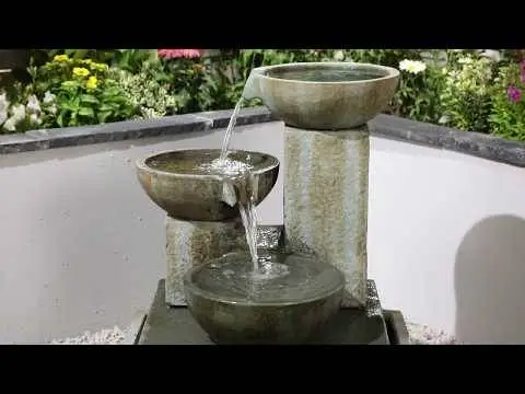 Kelkay Patina Bowls Water Feature - Natural Stone Effect 4 Kelkay Patina Bowls Water Feature - Natural Stone Effect - Image 4