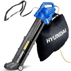 Hyundai Leaf Blower/Vacuum, 12m Cable 45L Bag | HYBV3000E