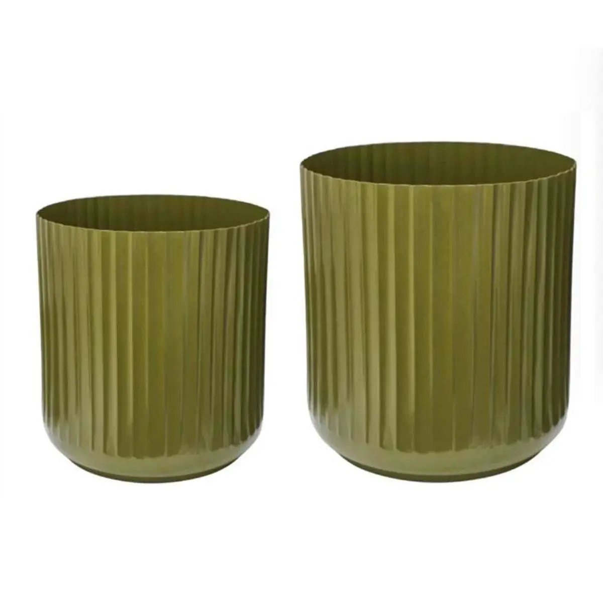 Hudson Corrugated Planters 3 Hudson Corrugated Planters - Image 3