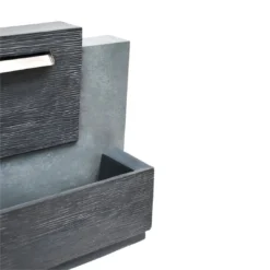 Large Outdoor Contemporary Water Feature Cement -Garden Hearth ivl ocwfclc jpg