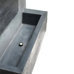 Large Outdoor Contemporary Water Feature Cement -Garden Hearth ivl ocwfclf jpg