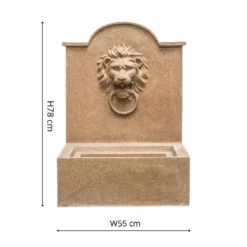 Outdoor Luxury Lion Water Feature 7 Outdoor Luxury Lion Water Feature -Garden Hearth ivl olwfgg jpg