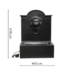 Outdoor Luxury Lion Water Feature 6 Outdoor Luxury Lion Water Feature -Garden Hearth ivl olwfsd jpg