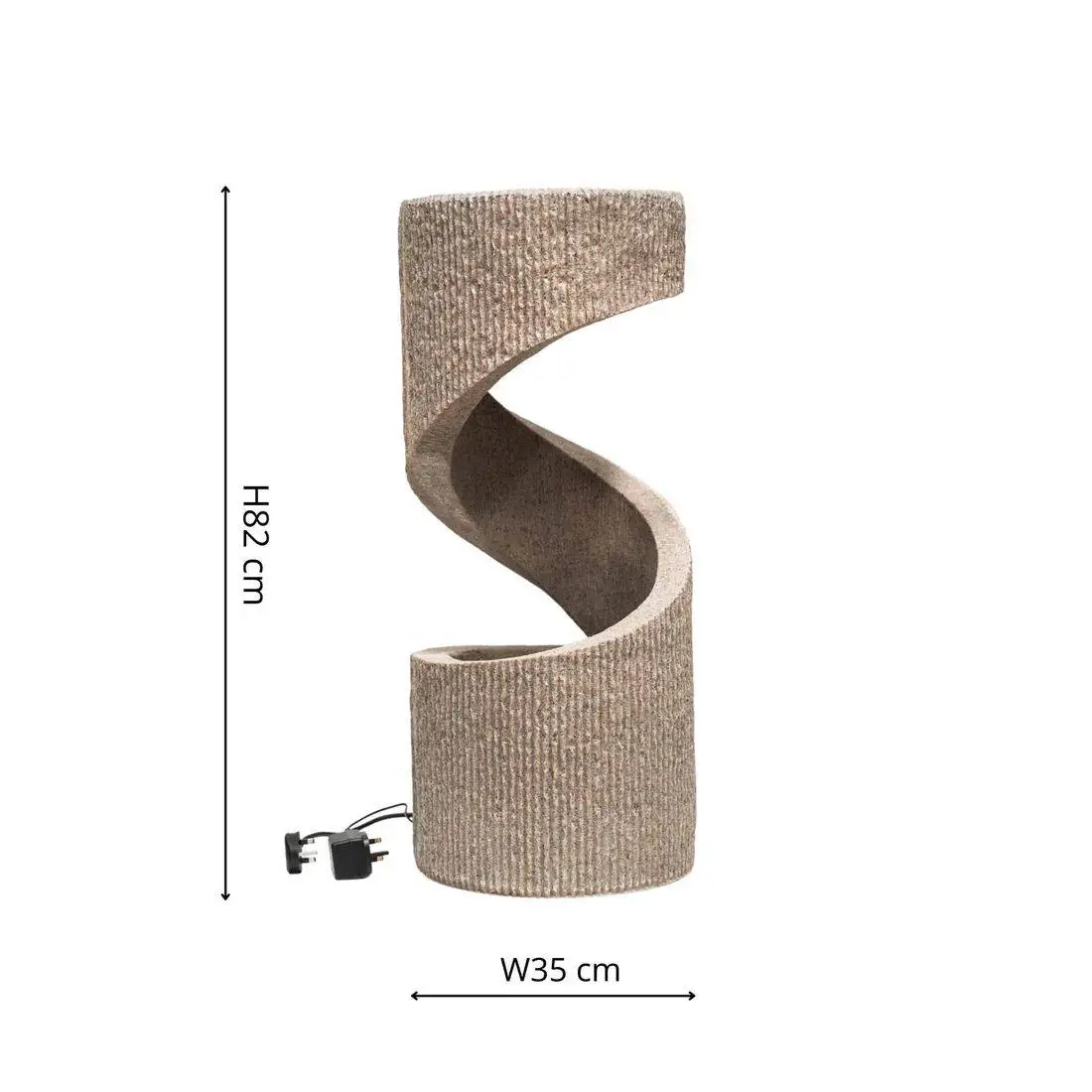 Outdoor Spiral Water Feature 6 Outdoor Spiral Water Feature - Image 6