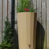 255L Metropolitan Water Butt With Planter In Sandstone