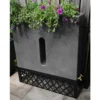 280L Slimline Water Butt Planter - Millstone Grit