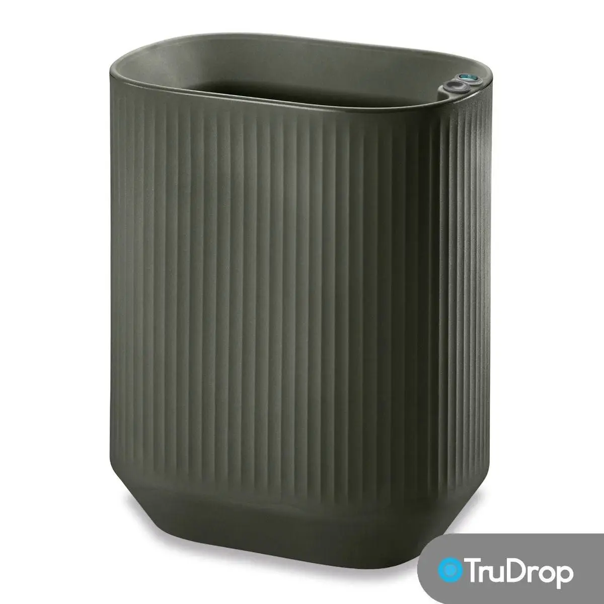 TruDrop Mod 20" X 14" X 24" Self Watering Planter In Olive Green 1 TruDrop Mod 20" X 14" X 24" Self Watering Planter In Olive Green